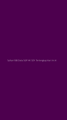 Tampilan Antarmuka Aplikasi Sultan188 Data Sgp Hk Sdy Terlengkap Hari Ini - 4