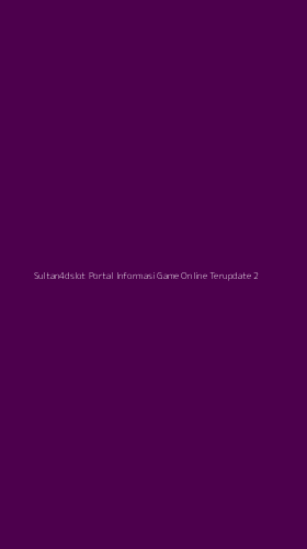 Tampilan Antarmuka Aplikasi Sultan4dslot Portal Informasi Game Online Terupdate - 2