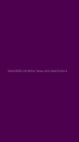 Tampilan Antarmuka Aplikasi Sultan5000 Link Daftar Semua Jenis Game Online - 4
