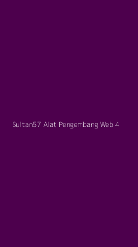 Tampilan Antarmuka Aplikasi Sultan57 Alat Pengembang Web - 4