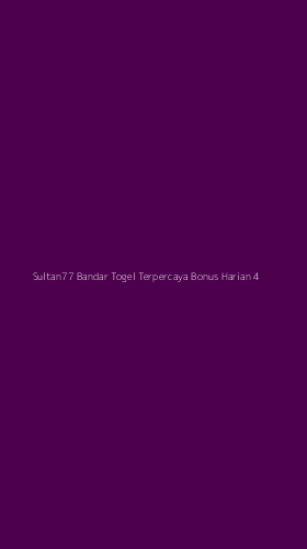 Tampilan Antarmuka Aplikasi Sultan77 Bandar Togel Terpercaya Bonus Harian - 4