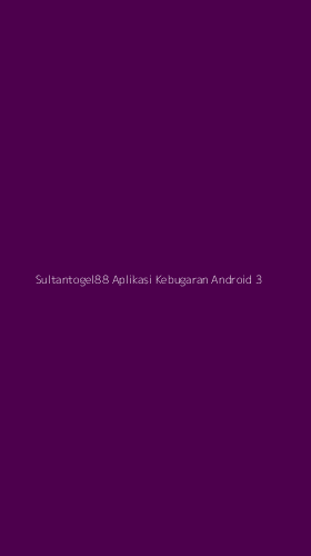 Tampilan Antarmuka Aplikasi Sultantogel88 Aplikasi Kebugaran Android - 3