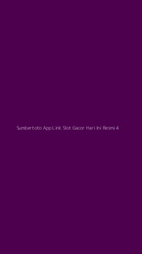 Tampilan Antarmuka Aplikasi Sumbertoto App Link Slot Gacor Hari Ini Resmi - 4
