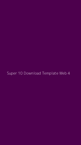 Tampilan Antarmuka Aplikasi Super 10 Download Template Web - 4