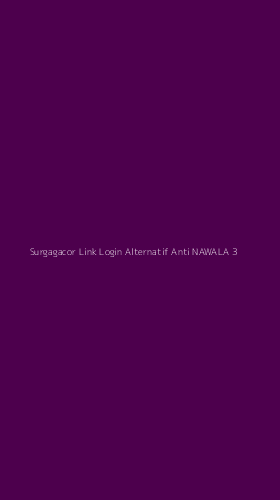Tampilan Antarmuka Aplikasi Surgagacor Link Login Alternatif Anti Nawala - 3