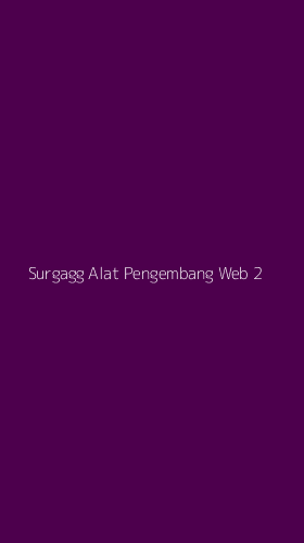 Tampilan Antarmuka Aplikasi Surgagg Alat Pengembang Web - 2