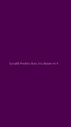 Tampilan Antarmuka Aplikasi Suria88 Prediksi Bola Jitu Malam Ini - 4