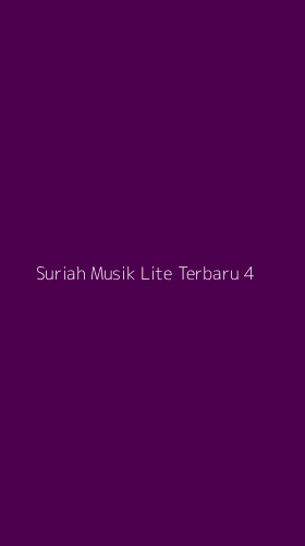 Tampilan Antarmuka Aplikasi Suriah Musik Lite Terbaru - 4