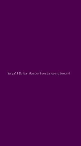 Tampilan Antarmuka Aplikasi Surya11 Daftar Member Baru Langsung Bonus - 4