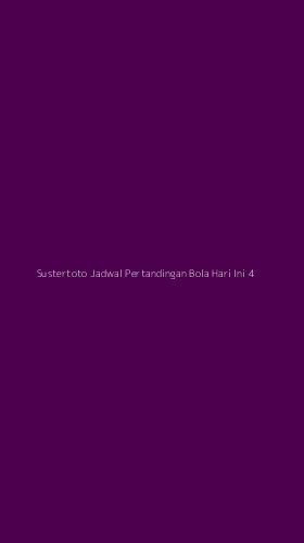 Tampilan Antarmuka Aplikasi Sustertoto Jadwal Pertandingan Bola Hari Ini - 4