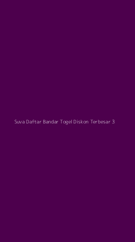 Tampilan Antarmuka Aplikasi Suva Daftar Bandar Togel Diskon Terbesar - 3