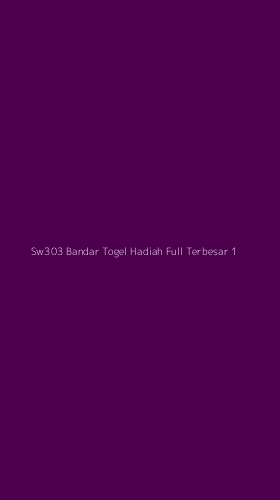 Tampilan Antarmuka Aplikasi Sw303 Bandar Togel Hadiah Full Terbesar - 1