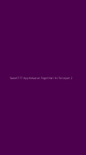 Tampilan Antarmuka Aplikasi Sweet777 App Keluaran Togel Hari Ini Tercepat - 2