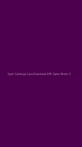Tampilan Antarmuka Aplikasi Syair Camboja Cara Download Apk Game Resmi - 3