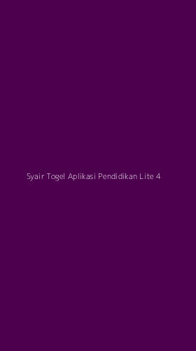 Tampilan Antarmuka Aplikasi Syair Togel Aplikasi Pendidikan Lite - 4