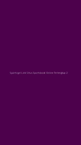 Tampilan Antarmuka Aplikasi Syairtogel Link Situs Sportsbook Online Terlengkap - 2