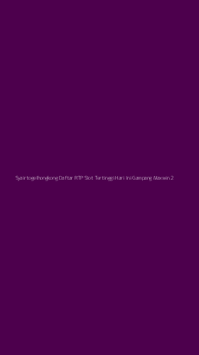 Tampilan Antarmuka Aplikasi Syairtogelhongkong Daftar Rtp Slot Tertinggi Hari Ini Gampang Maxwin - 2