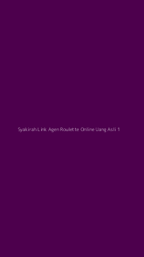 Tampilan Antarmuka Aplikasi Syakirah Link Agen Roulette Online Uang Asli - 1