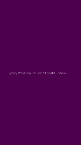 Tampilan Antarmuka Aplikasi Sydney Pool Kumpulan Link Alternatif Terbaru - 3