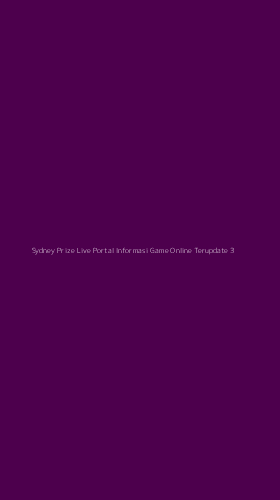 Tampilan Antarmuka Aplikasi Sydney Prize Live Portal Informasi Game Online Terupdate - 3