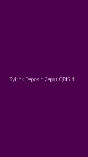 Tampilan Antarmuka Aplikasi Syirhk Deposit Cepat Qris - 4