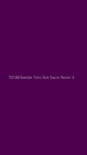 Tampilan Antarmuka Aplikasi T0188 Bandar Toto Slot Gacor Resmi - 3