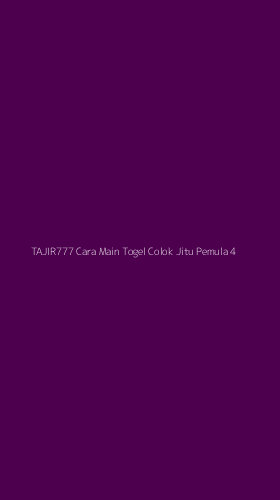 Tampilan Antarmuka Aplikasi Tajir777 Cara Main Togel Colok Jitu Pemula - 4
