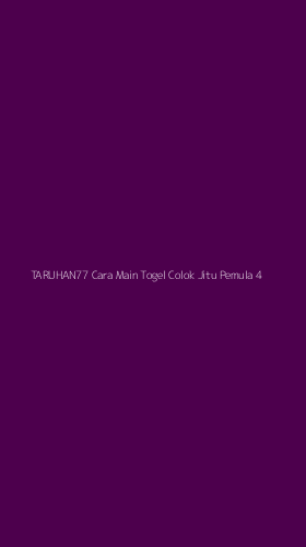Tampilan Antarmuka Aplikasi Taruhan77 Cara Main Togel Colok Jitu Pemula - 4