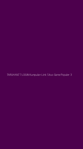 Tampilan Antarmuka Aplikasi Taruhan77 Login Kumpulan Link Situs Game Populer - 3