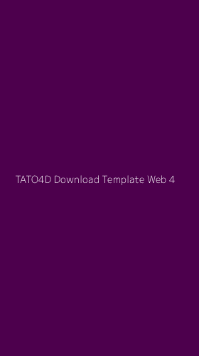 Tampilan Antarmuka Aplikasi Tato4d Download Template Web - 4