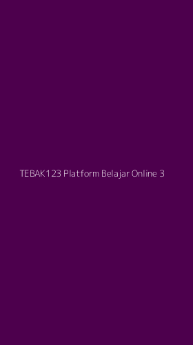 Tampilan Antarmuka Aplikasi Tebak123 Platform Belajar Online - 3