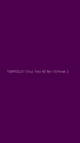 Tampilan Antarmuka Aplikasi Temposlot Situs Toto 4d Bet 10 Perak - 2