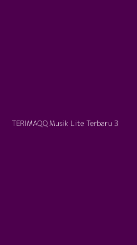 Tampilan Antarmuka Aplikasi Terimaqq Musik Lite Terbaru - 3
