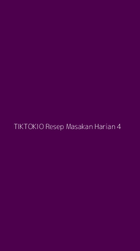 Tampilan Antarmuka Aplikasi Tiktokio Resep Masakan Harian - 4