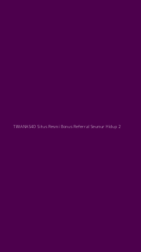 Tampilan Antarmuka Aplikasi Timanas4d Situs Resmi Bonus Referral Seumur Hidup - 2