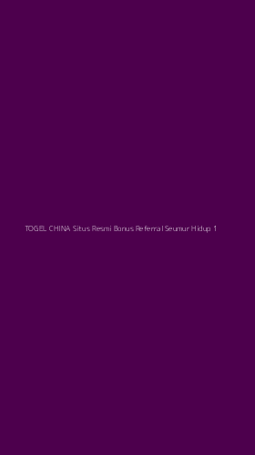 Tampilan Antarmuka Aplikasi Togel China Situs Resmi Bonus Referral Seumur Hidup - 1