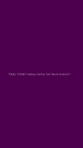 Tampilan Antarmuka Aplikasi Togel Sydney Aplikasi Daftar Slot Resmi Android - 1