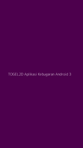 Tampilan Antarmuka Aplikasi Togel2d Aplikasi Kebugaran Android - 3