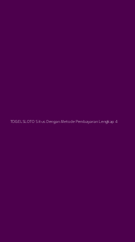 Tampilan Antarmuka Aplikasi Togelsloto Situs Dengan Metode Pembayaran Lengkap - 4