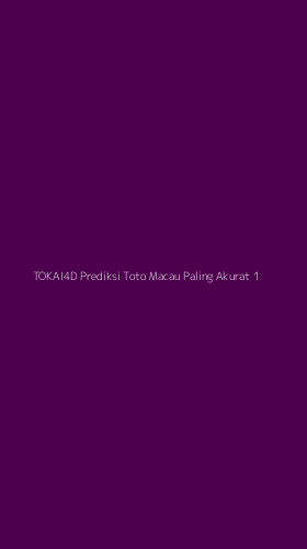 Tampilan Antarmuka Aplikasi Tokai4d Prediksi Toto Macau Paling Akurat - 1