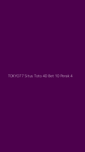 Tampilan Antarmuka Aplikasi Tokyo77 Situs Toto 4d Bet 10 Perak - 4