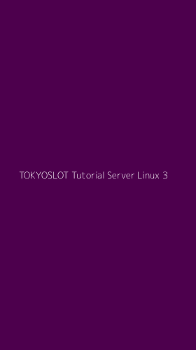Tampilan Antarmuka Aplikasi Tokyoslot Tutorial Server Linux - 3