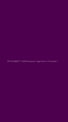 Tampilan Antarmuka Aplikasi Top Gaming77 Login Keluaran Togel Hari Ini Tercepat - 2