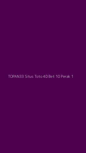 Tampilan Antarmuka Aplikasi Topan33 Situs Toto 4d Bet 10 Perak - 1
