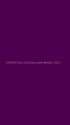 Tampilan Antarmuka Aplikasi Tophoki Situs Slot Bonus New Member 100 - 3