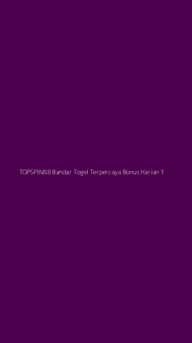 Tampilan Antarmuka Aplikasi Topspin88 Bandar Togel Terpercaya Bonus Harian - 1
