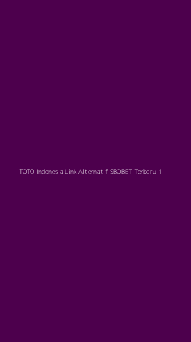 Tampilan Antarmuka Aplikasi Toto Indonesia Link Alternatif Sbobet Terbaru - 1