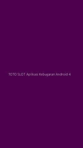 Tampilan Antarmuka Aplikasi Toto Slot Aplikasi Kebugaran Android - 4