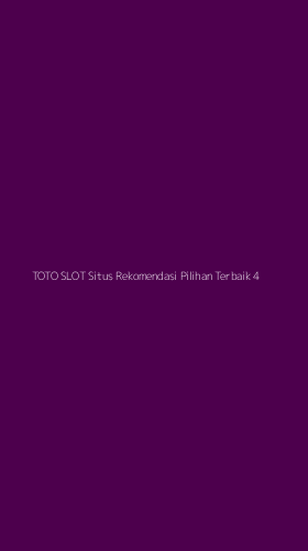Tampilan Antarmuka Aplikasi Toto Slot Situs Rekomendasi Pilihan Terbaik - 4