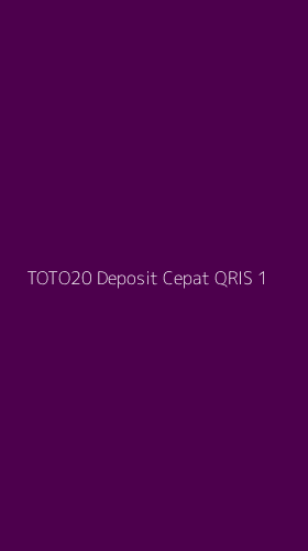 Tampilan Antarmuka Aplikasi Toto20 Deposit Cepat Qris - 1